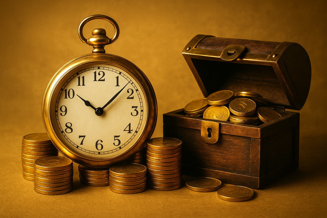 El tiempo es el nuevo oro. Inviértelo sabiamente para tu bienestar