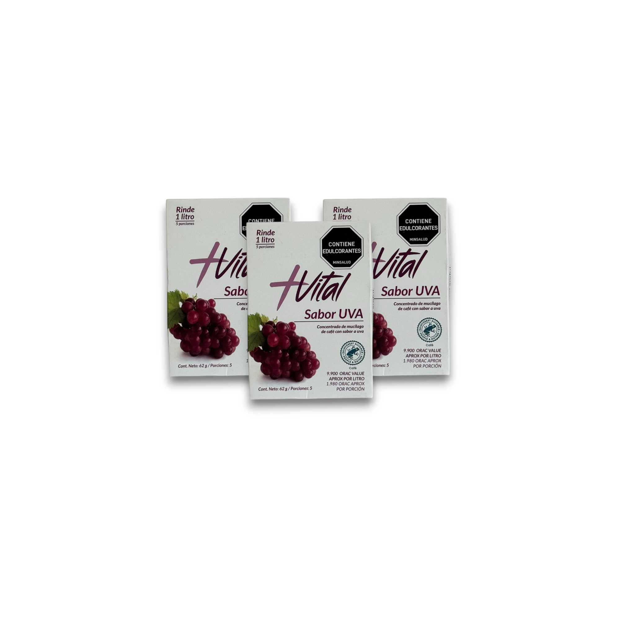 Tripack +Vital Litro - Uva