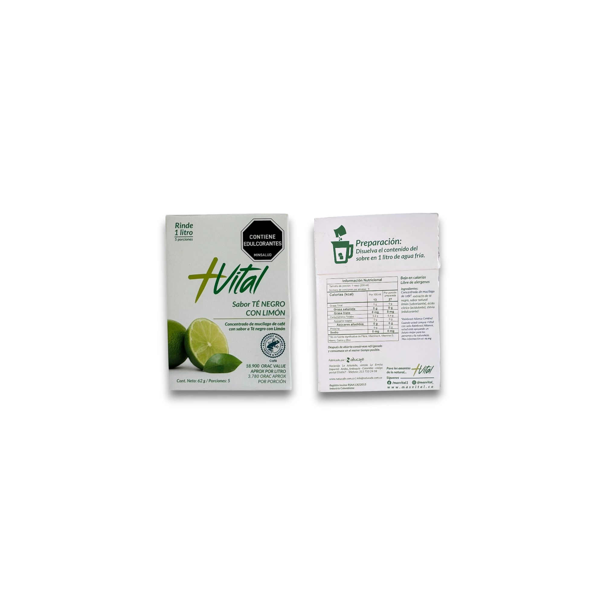 Tripack +Vital Litro - Limón