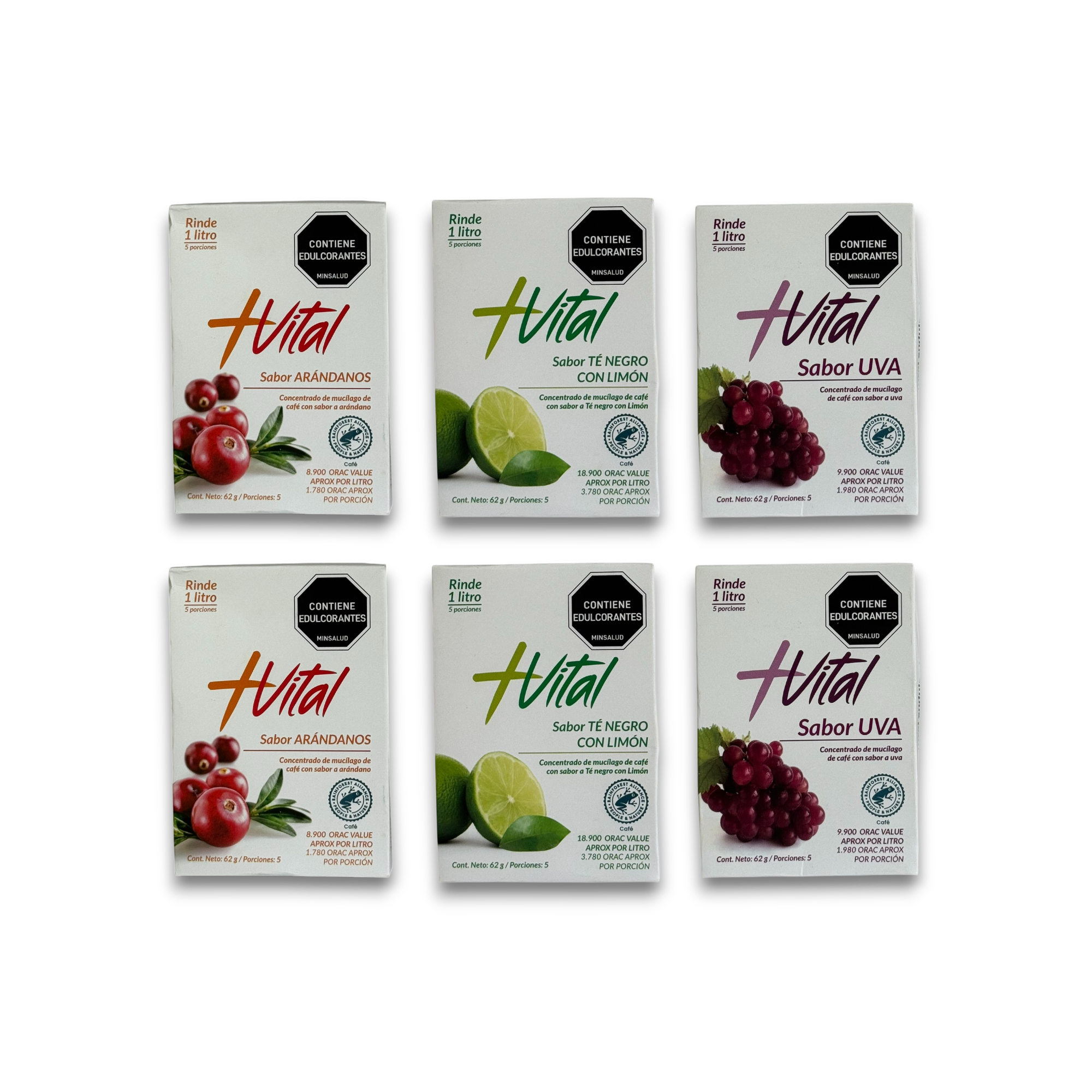Six Pack +Vital Litro