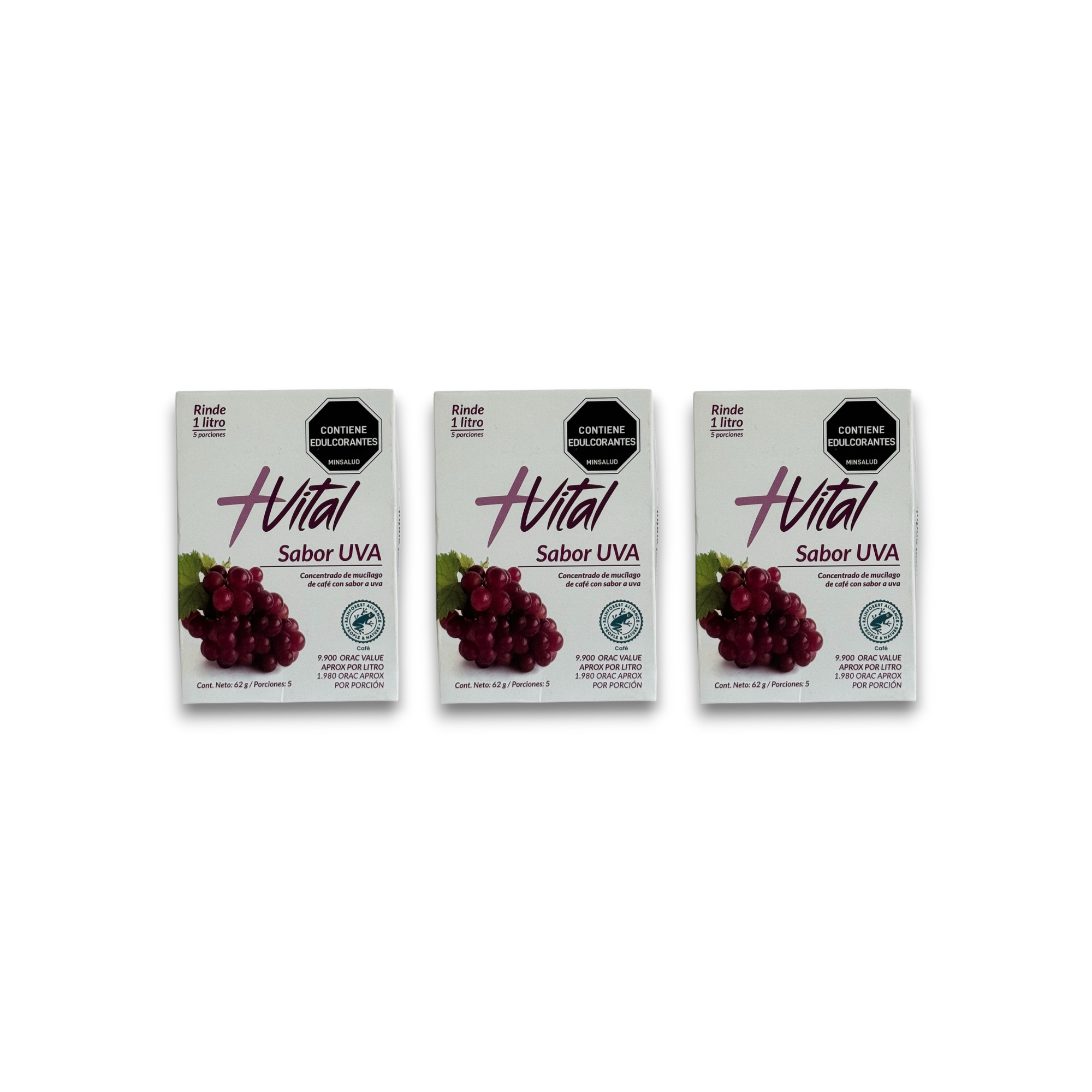 Tripack +Vital Litro - Uva