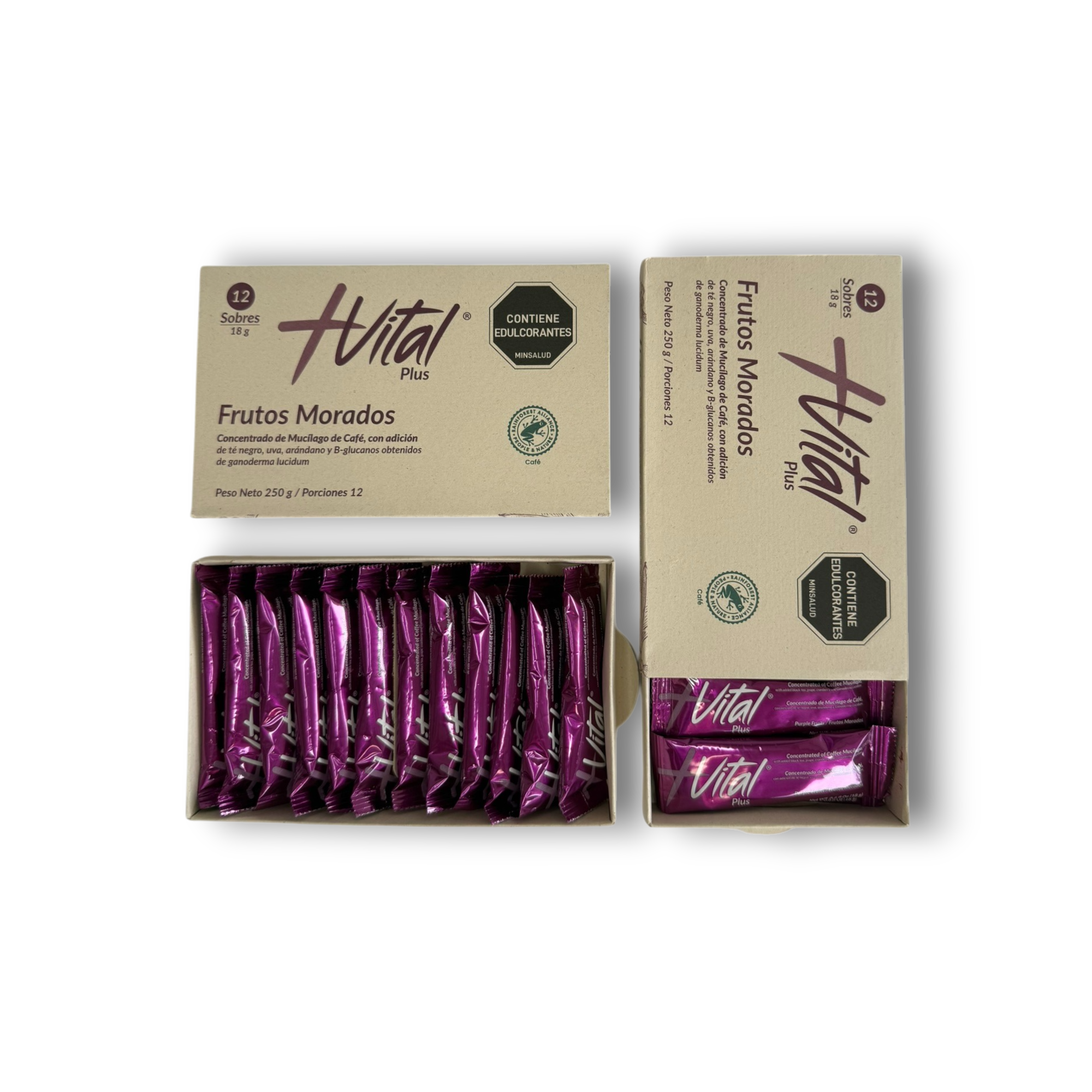 Dúo +Vital Plus Frutos Morados